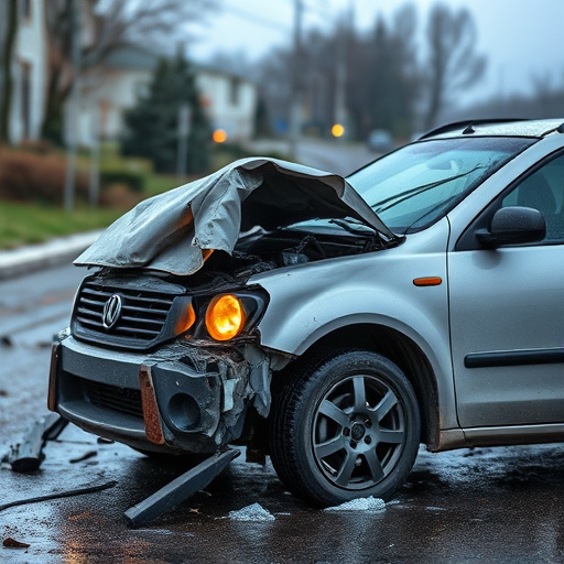 car crash damage