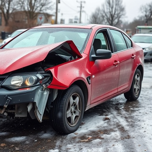 car crash damage
