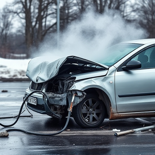 car crash damage
