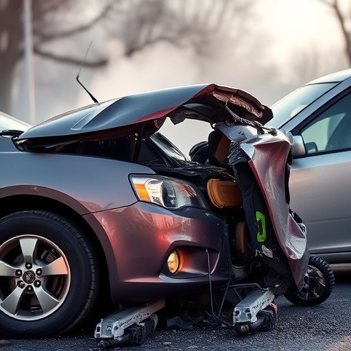 car crash damage