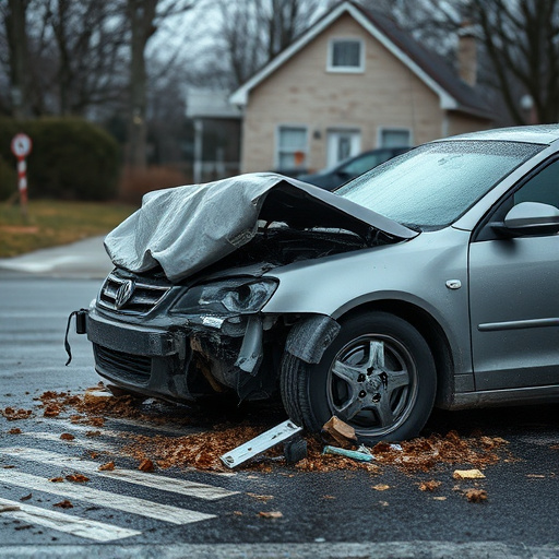 car crash damage