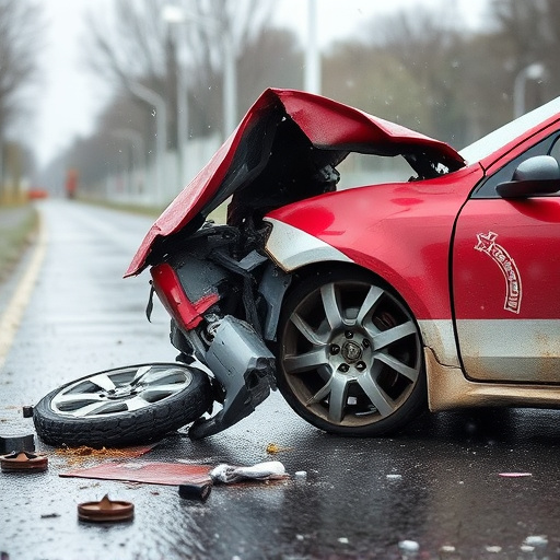 car crash damage