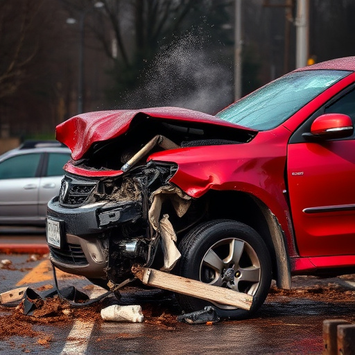 car crash damage