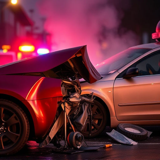 car crash damage