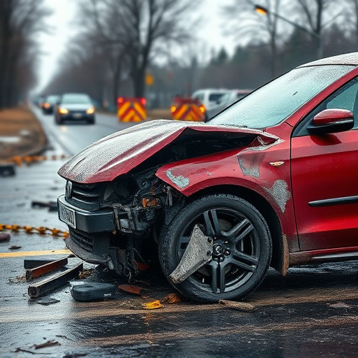 car crash damage