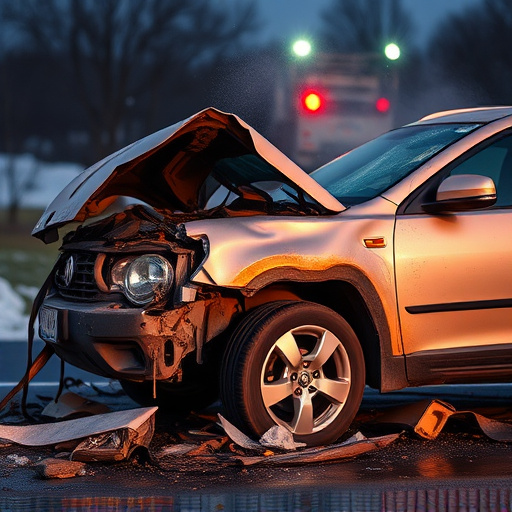 car crash damage