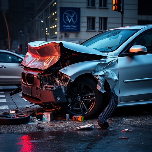 car crash damage