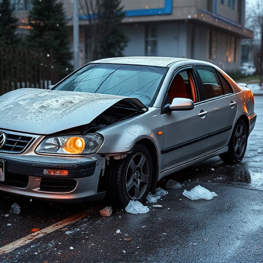 car crash damage