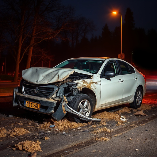 car crash damage