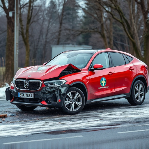 car crash damage