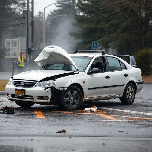 car crash damage