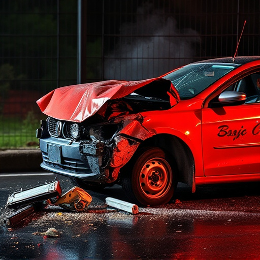 car crash damage