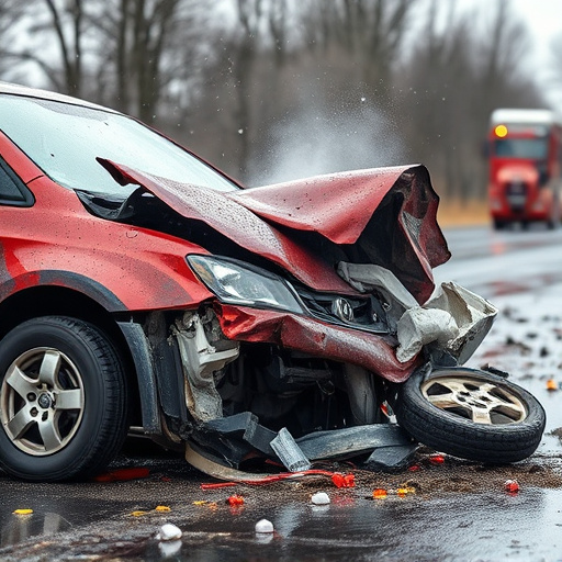 car crash damage