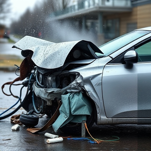 car crash damage