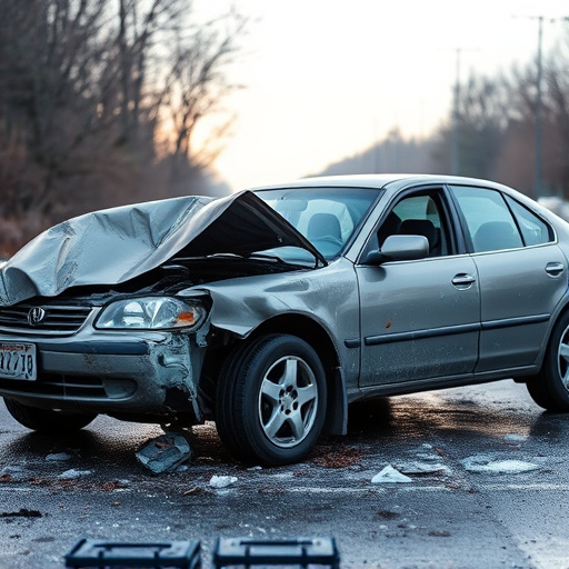 car crash damage
