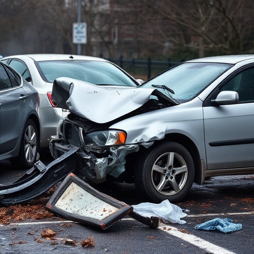 car crash damage