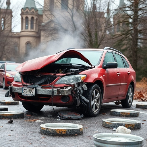 car crash damage