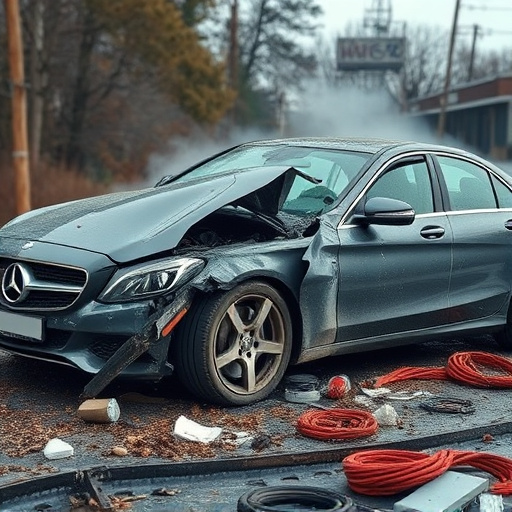 car crash damage