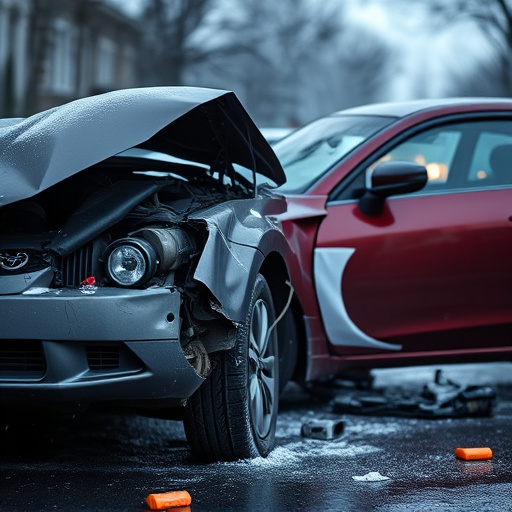 car crash damage