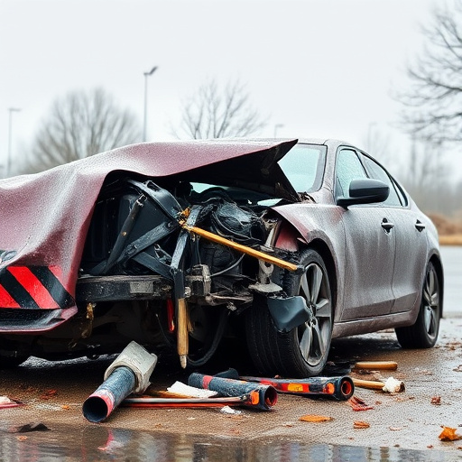car crash damage