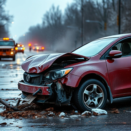 car crash damage