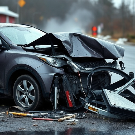 car crash damage
