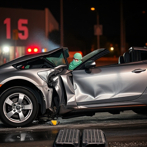 car crash damage