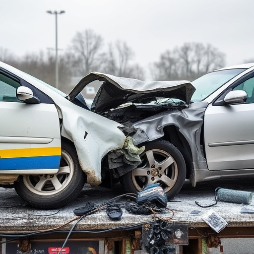 car crash damage