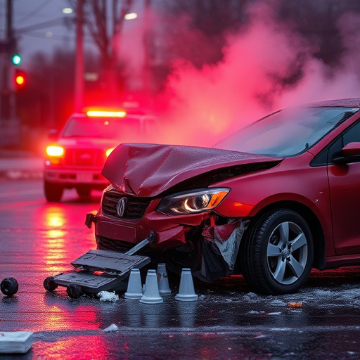car crash damage