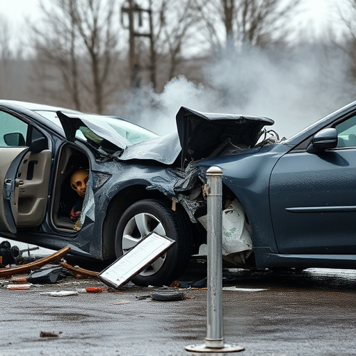 car crash damage