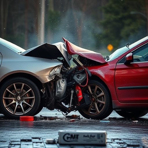car crash damage