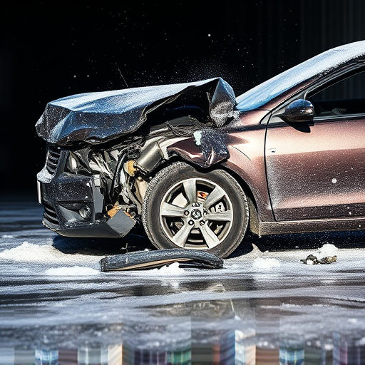 car crash damage