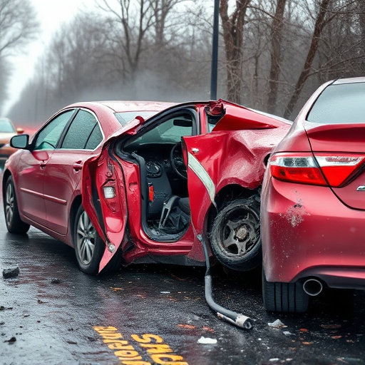 car crash damage