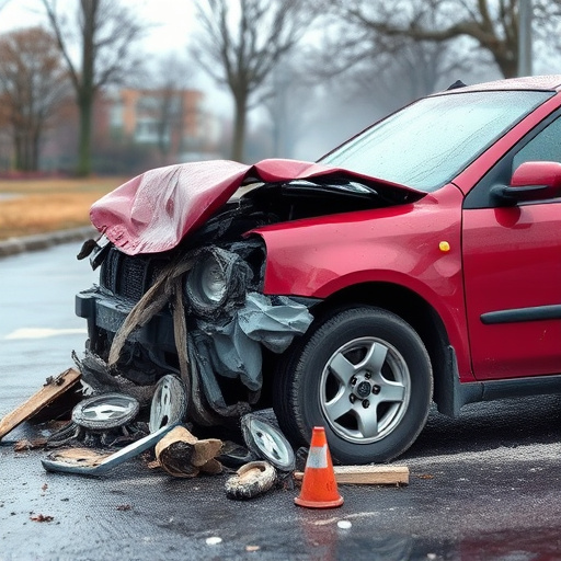 car crash damage