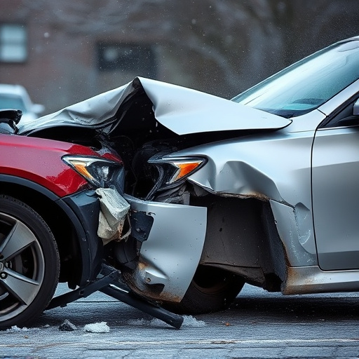 car crash damage