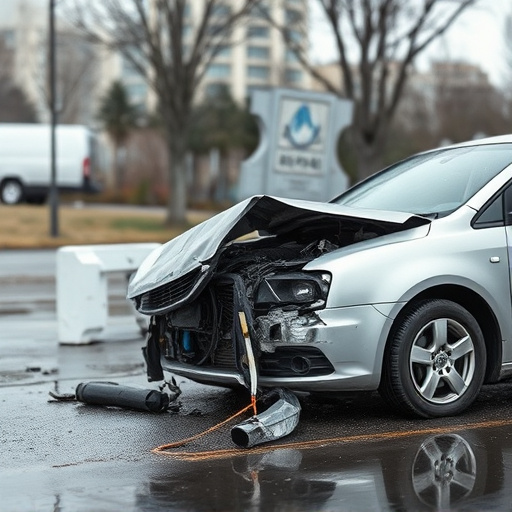 car crash damage