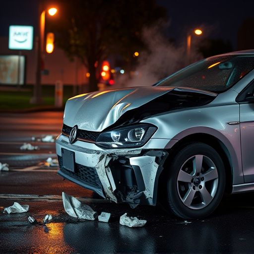 car crash damage