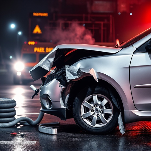 car crash damage