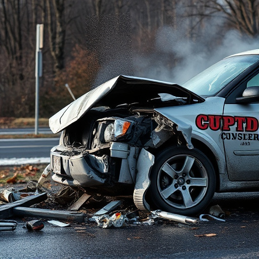 car crash damage