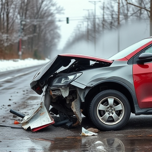 car crash damage