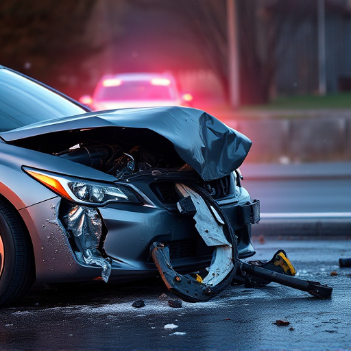 car crash damage