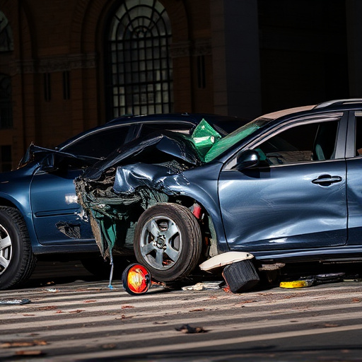 car crash damage