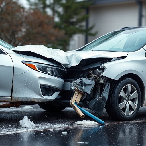 car crash damage