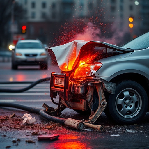 car crash damage