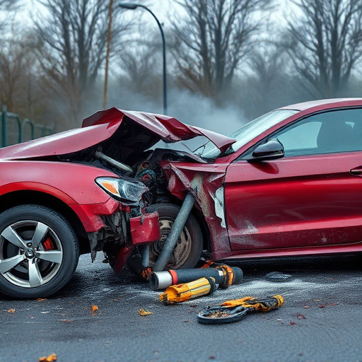 car crash damage