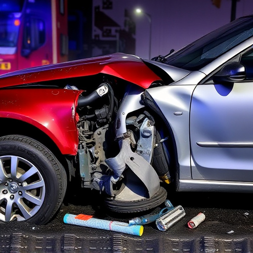 car crash damage