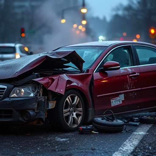 car crash damage