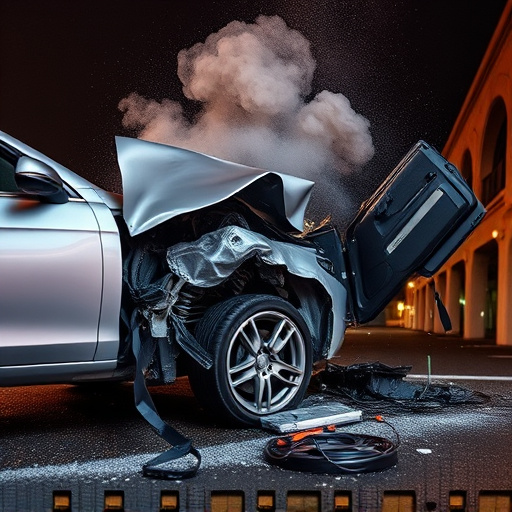car crash damage