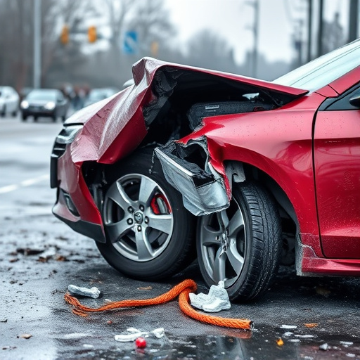 car crash damage