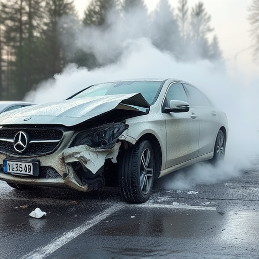 car crash damage